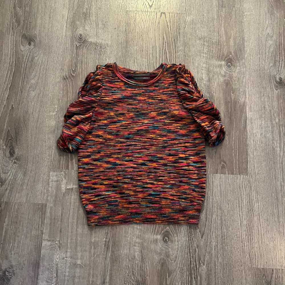 Anthropologie by Anthropologie Ruby Flutter Sleeve Top - Picture 3 of 7